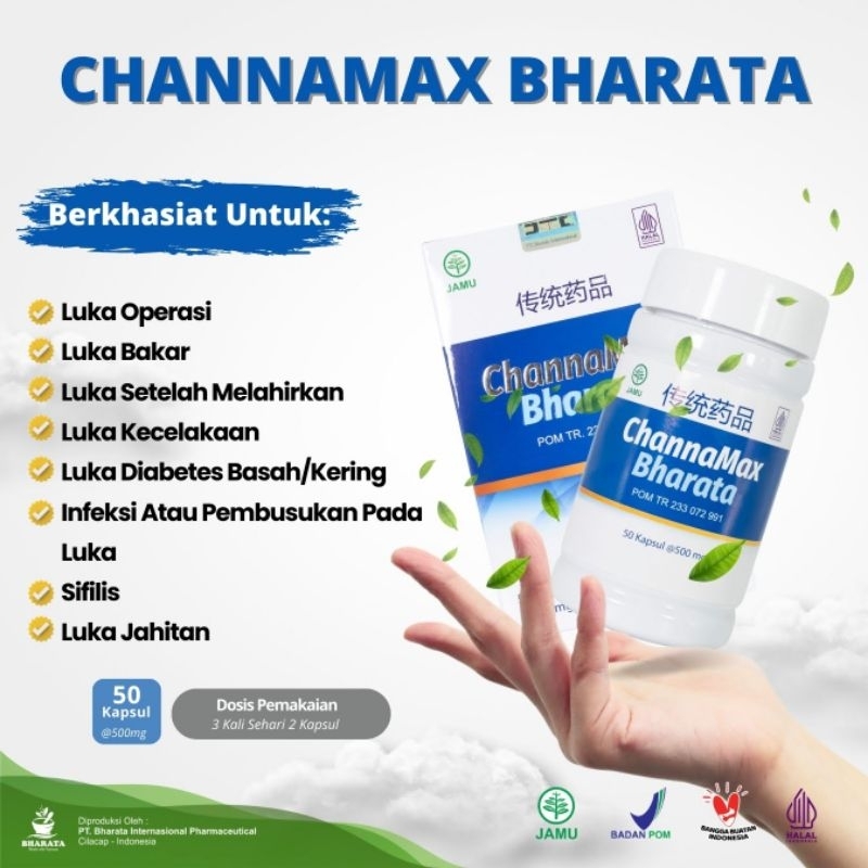 Obat Luka Diabetes, Obat Luka Caesar,Obat Luka Operasi,Obat Luka Luar Dalam CHANNAMAX BHARATA HERBAL