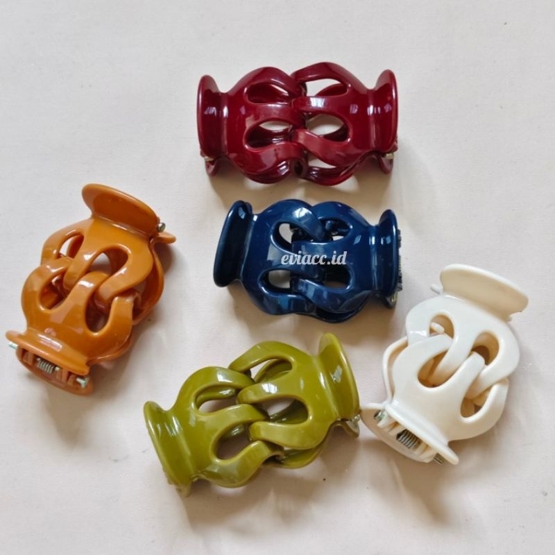 JEPIT JEDAI MINI 3,5CM / JEDAI MINI WARNA / JEDAI RAMBUT PONI MURAH ECER