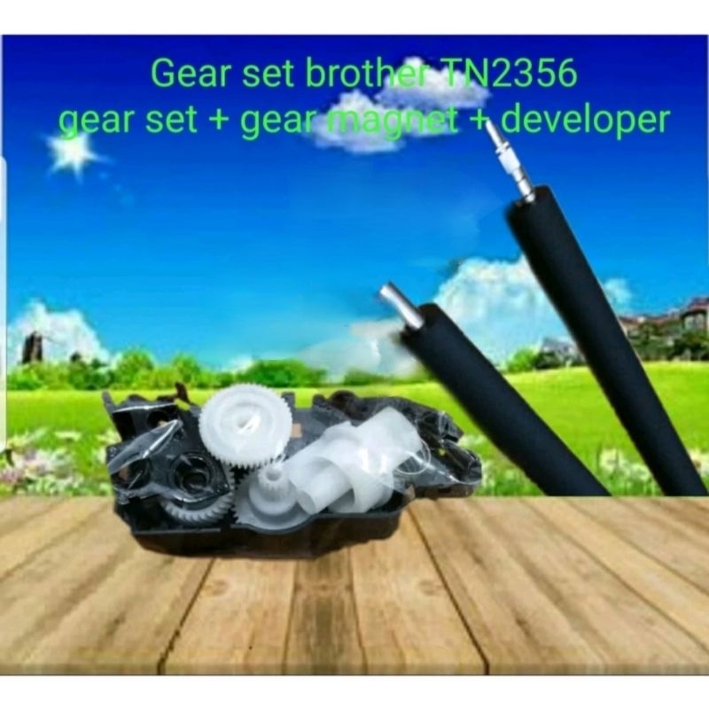 Reset Gear + Developer Roller ORI DCP-L2540dw MFC-L2740dw MFC L2740 l2740dw MFC-L2700d MFC L2700 TN-