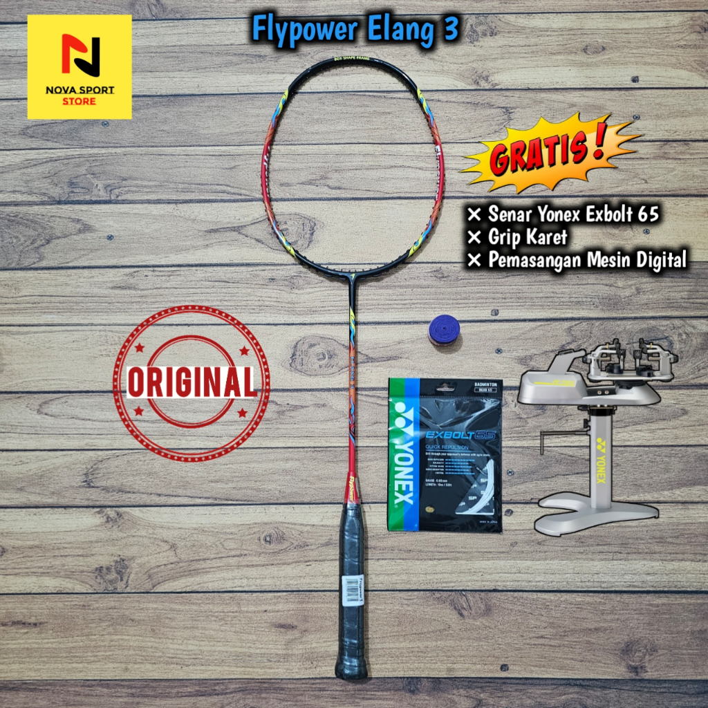 Raket Badminton Flypower Elang 3