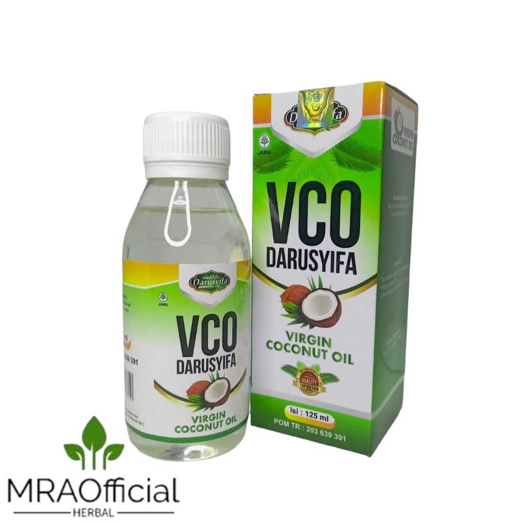 

VCO Darusyifa | Virgin Coconut Oil | Minyak Kelapa Murni 125 Ml | VCO Fourvico