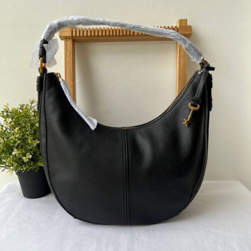 tasFossil Shae Large Hobo Black k