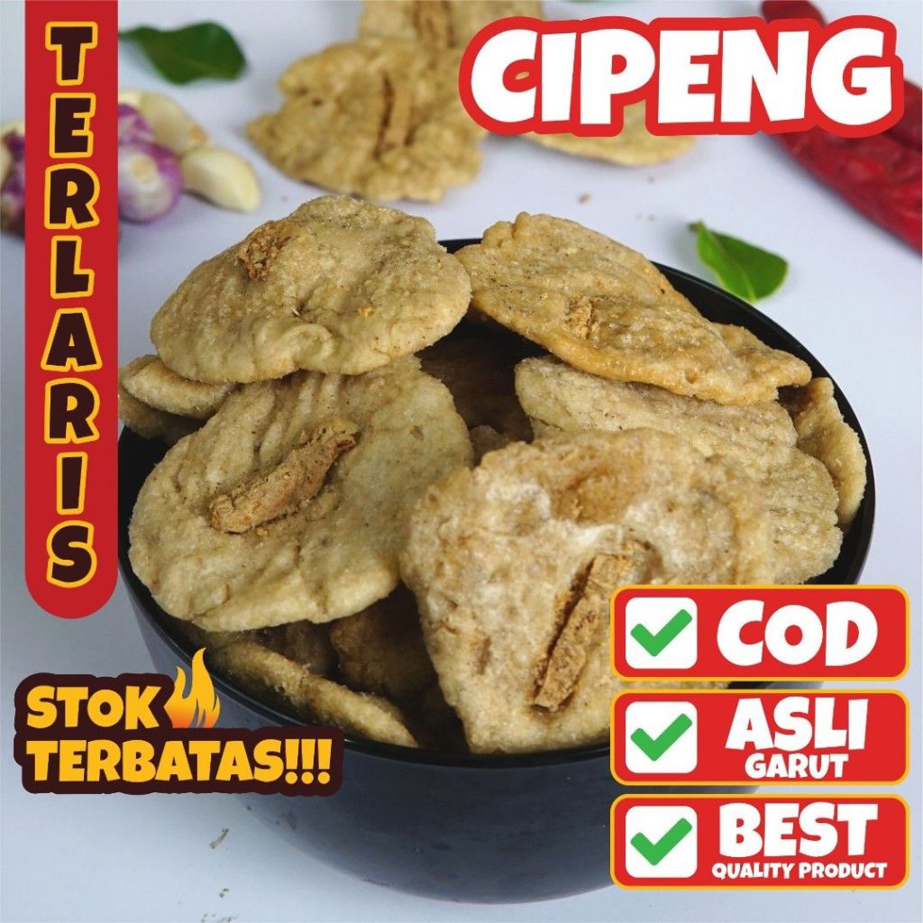 

CIPENG 100 Biji TOPING BASO ACI CUANGKI KERING ASLI GARUT