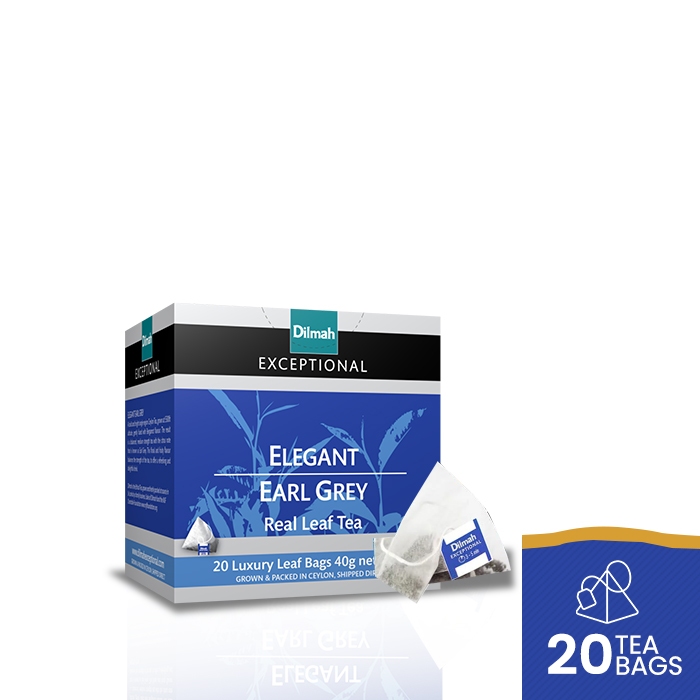 

Dilmah Exceptional Elegant Earl Grey Tea - Teh Celup