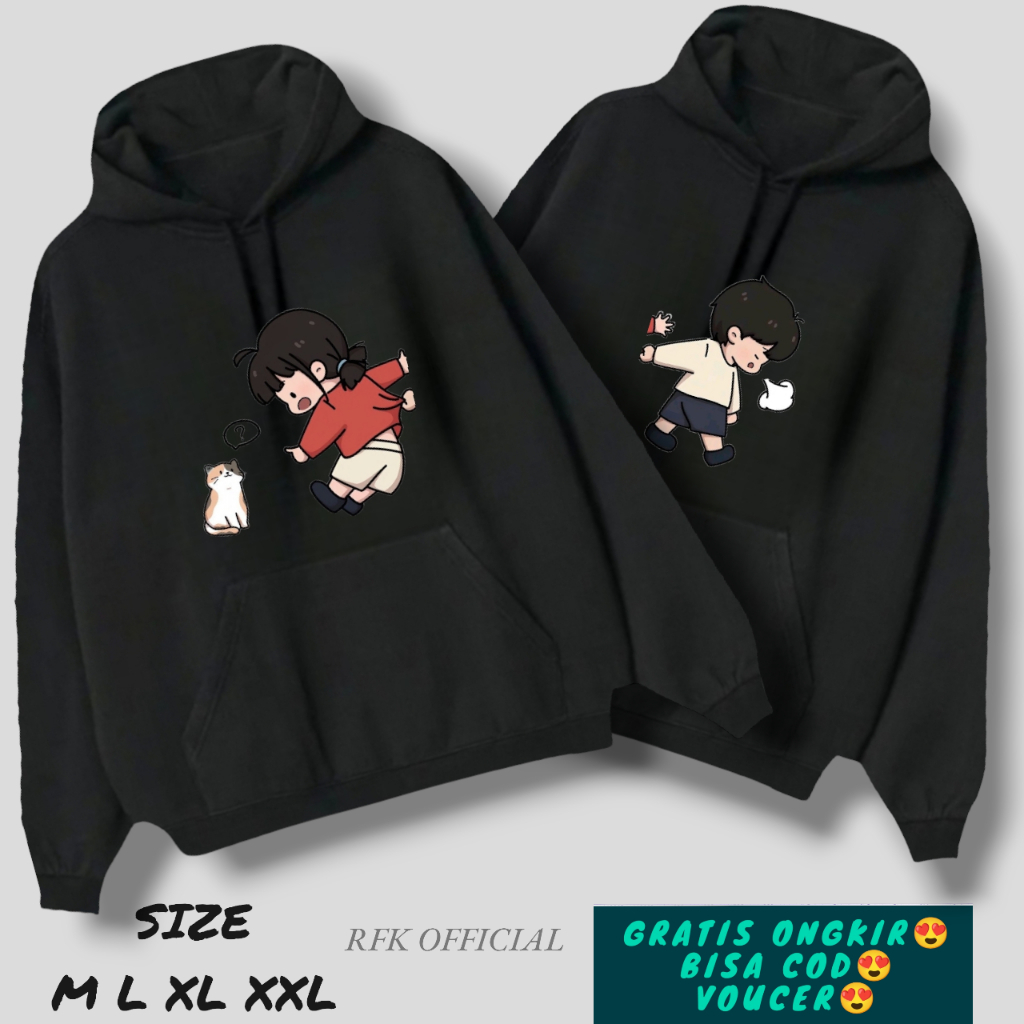jaket couple sudah 2 jaket / jaket couple pasangan terbaru 2024 / sweater couple / sweater couple pa