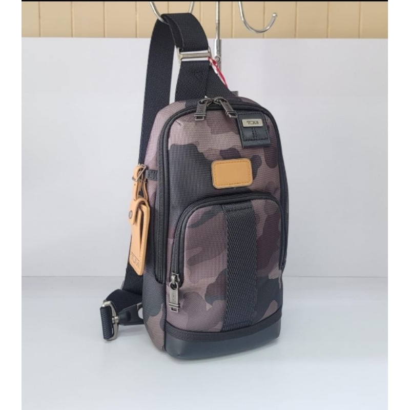 Ready TM Fife Slim sling bag canvas.136336A216. Army 17x30x7cm