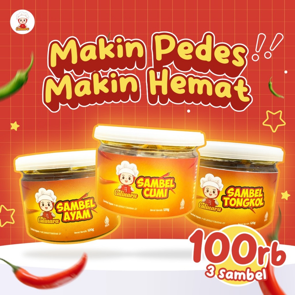 

PAKET SAMBAL BUNDLING - SAMBAL CULINARA