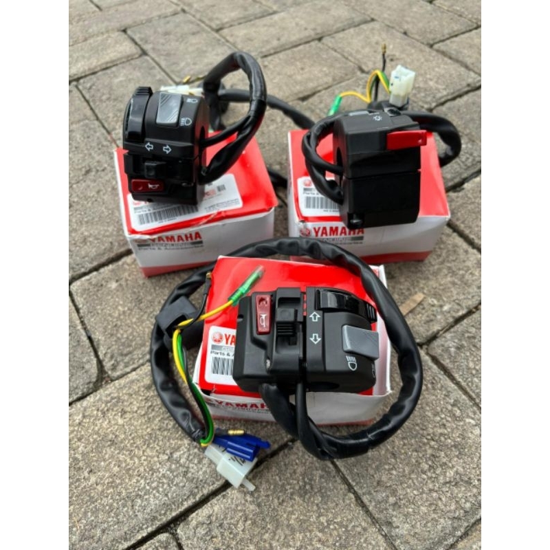 HOLDER KIRI 3C1 SAKLAR LAMPU TOMBOL SEIN DIMMER KLAKSON VIXION OLD ORIGINAL