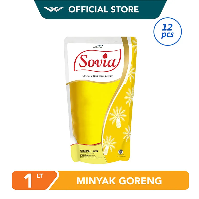 

Sovia Minyak Goreng Pouch 1 L [12 Pcs/ 1 Karton]