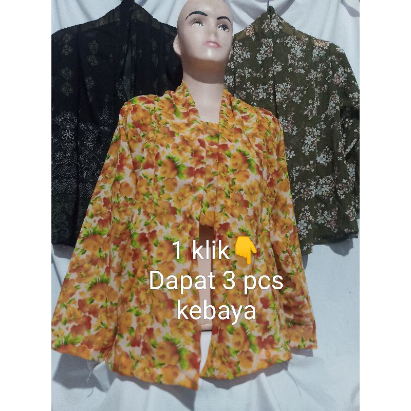 1 klik dapat 3 KEBAYA NENEK JADUL - KEBAYA JADUL - KEBAYA NENEK - KEBAYA KUTUBARU - KEBAYA TRADISION