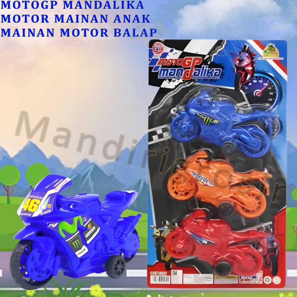 MotoGp Mandalika Toys * Mainan MotoGp * Mainan Motor Balap Anak