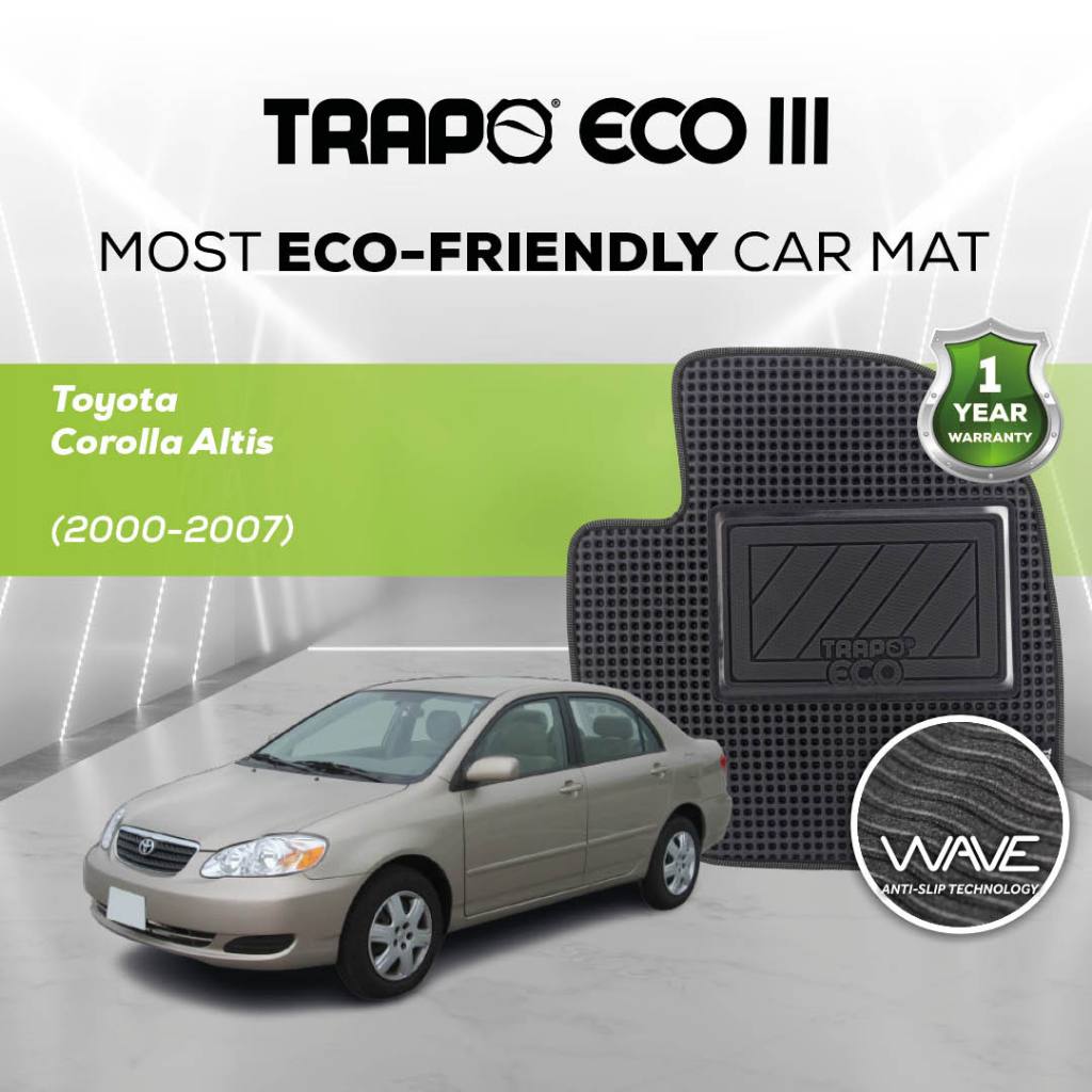 Karpet Mobil Trapo Eco III Toyota Corolla Altis (2000-2007)