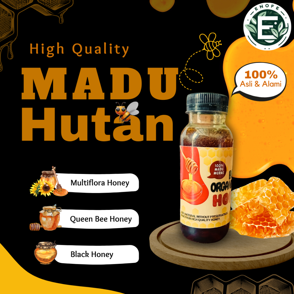 

Madu Hutan Asli 100% | Madu Multiflora | Madu Asli Murni | Madu Murni Lebah Liar | Madu PROMIL