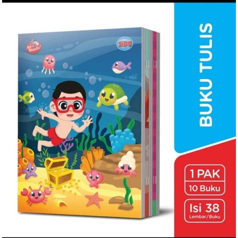 

Buku sekolah Sidu 38 lembar isi 10/pack