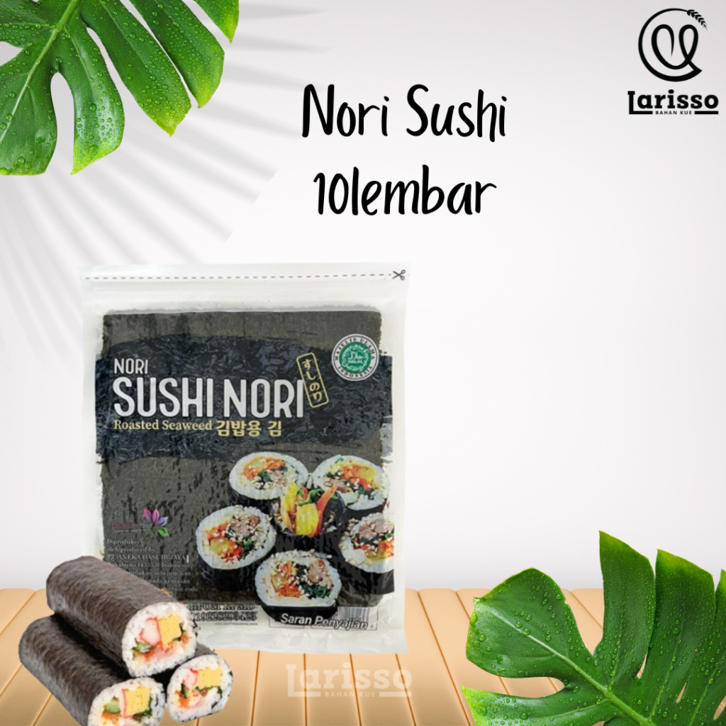 

NORI SUSHI NORI 10LEMBAR