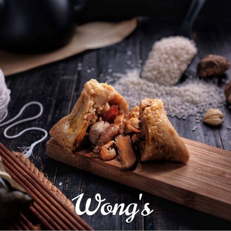 Bakcang Non Halal // Bakcang Babi // Bakcang // zongzi // bakcang ketan Wonghomecook Bakcang Medan H
