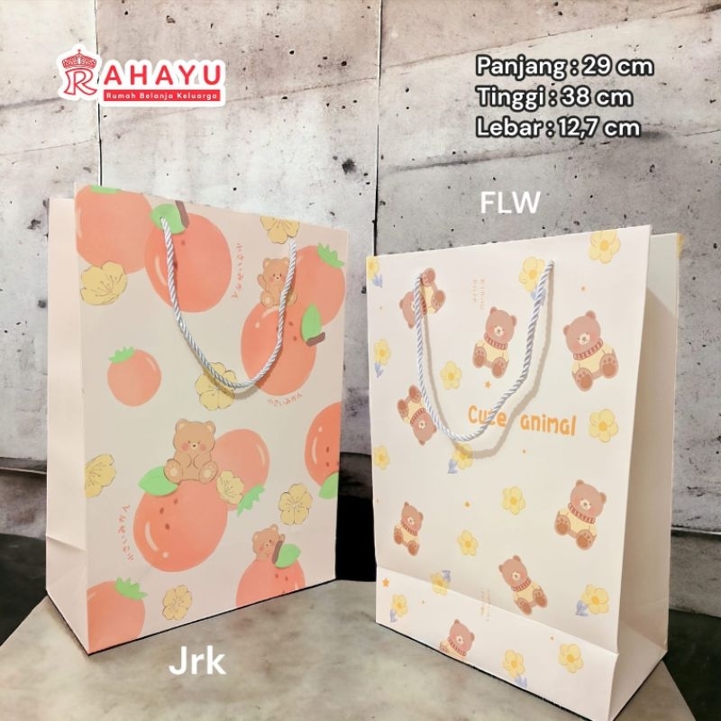 

PAPER BAG VC 253-3 & 253-2 MOTIF KAWAI