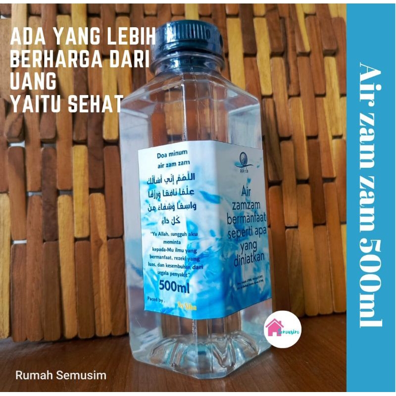 

(As-siha) air zam-zam 500ml ekonomis bisa COD