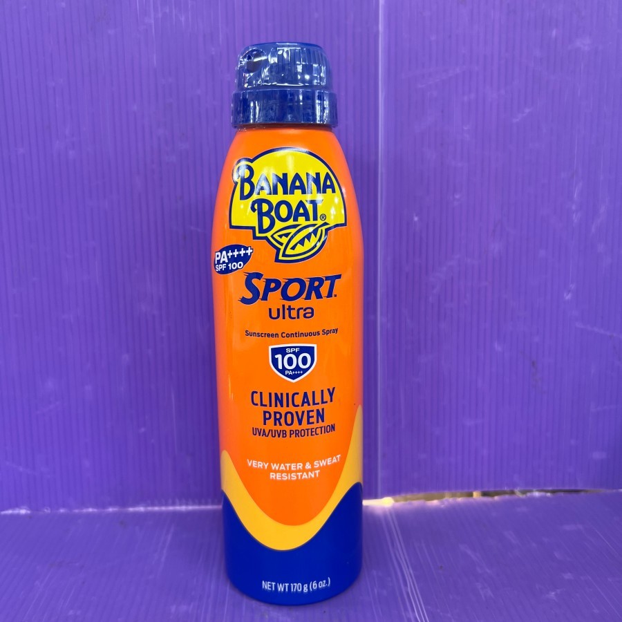 READY STOK] Sunblock Banana Boat Sport Ultra Spf 100 Sunscreen Spray
