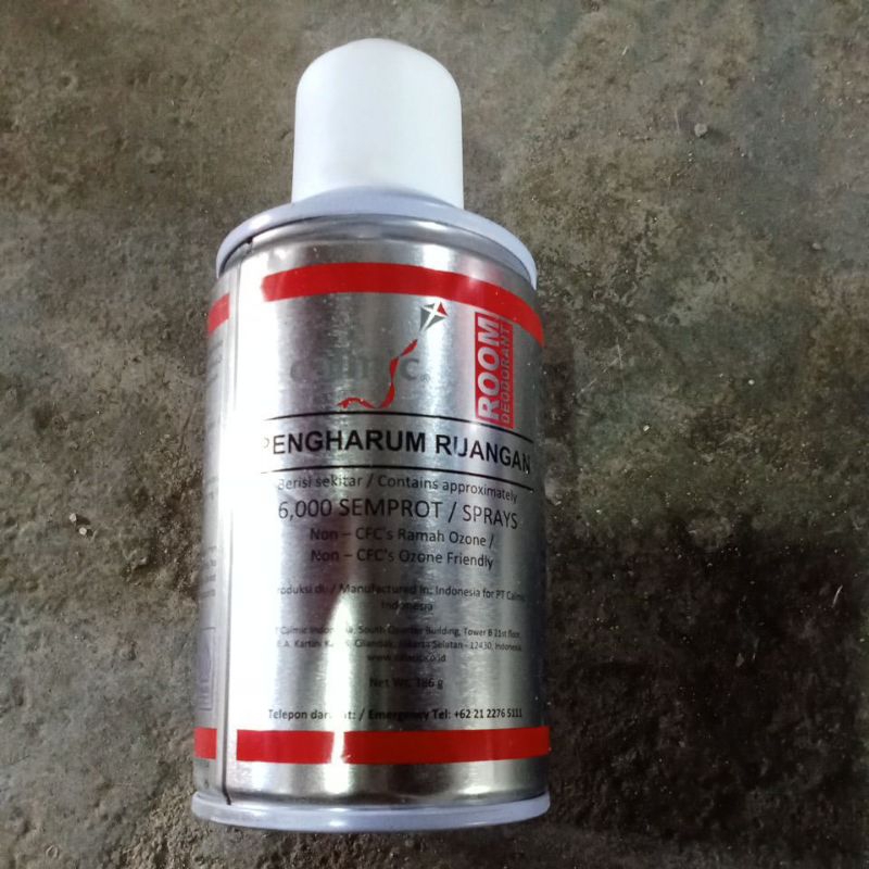 Calmic Room deodorant Pengharum ruangan sprays 186g