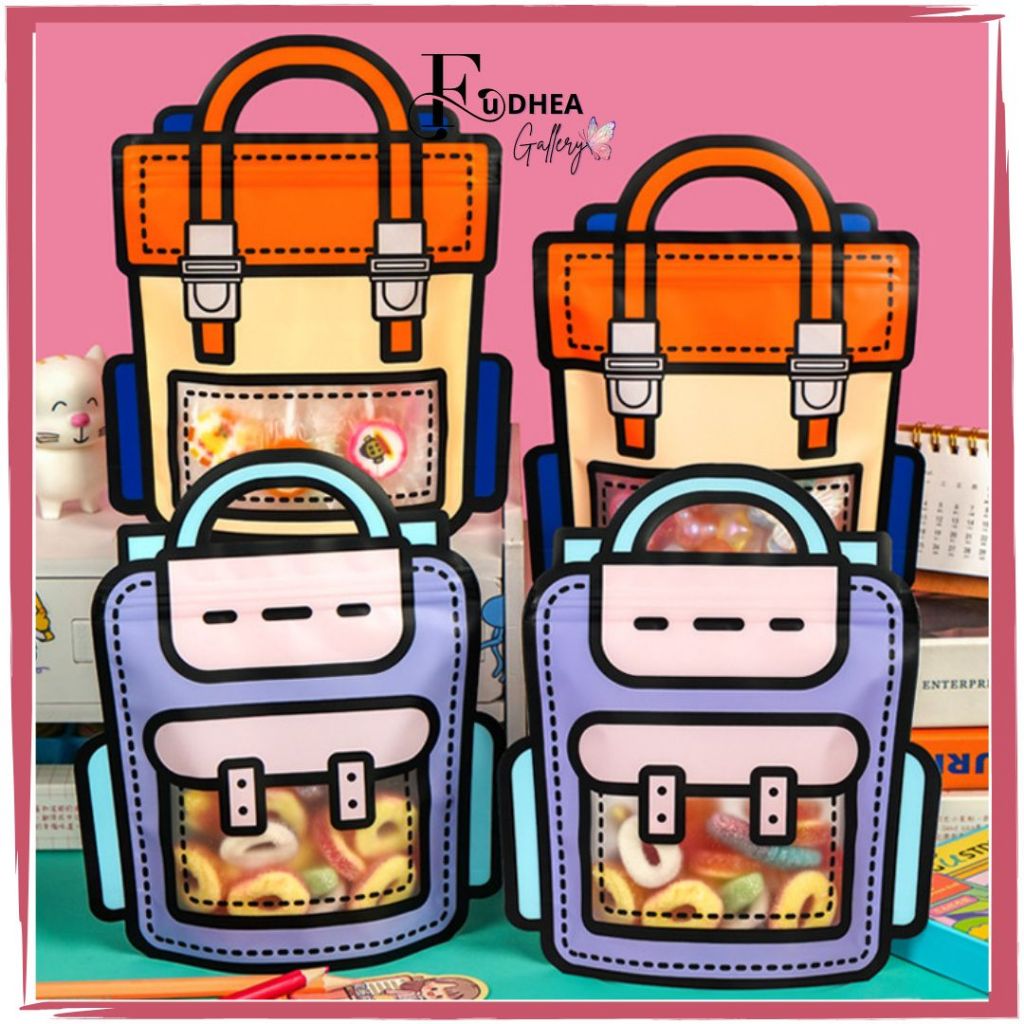 

FDG Tas Souvenir Ulang Tahun ZIP Kantong untuk Tempat Snack Ulang Tahun PP19