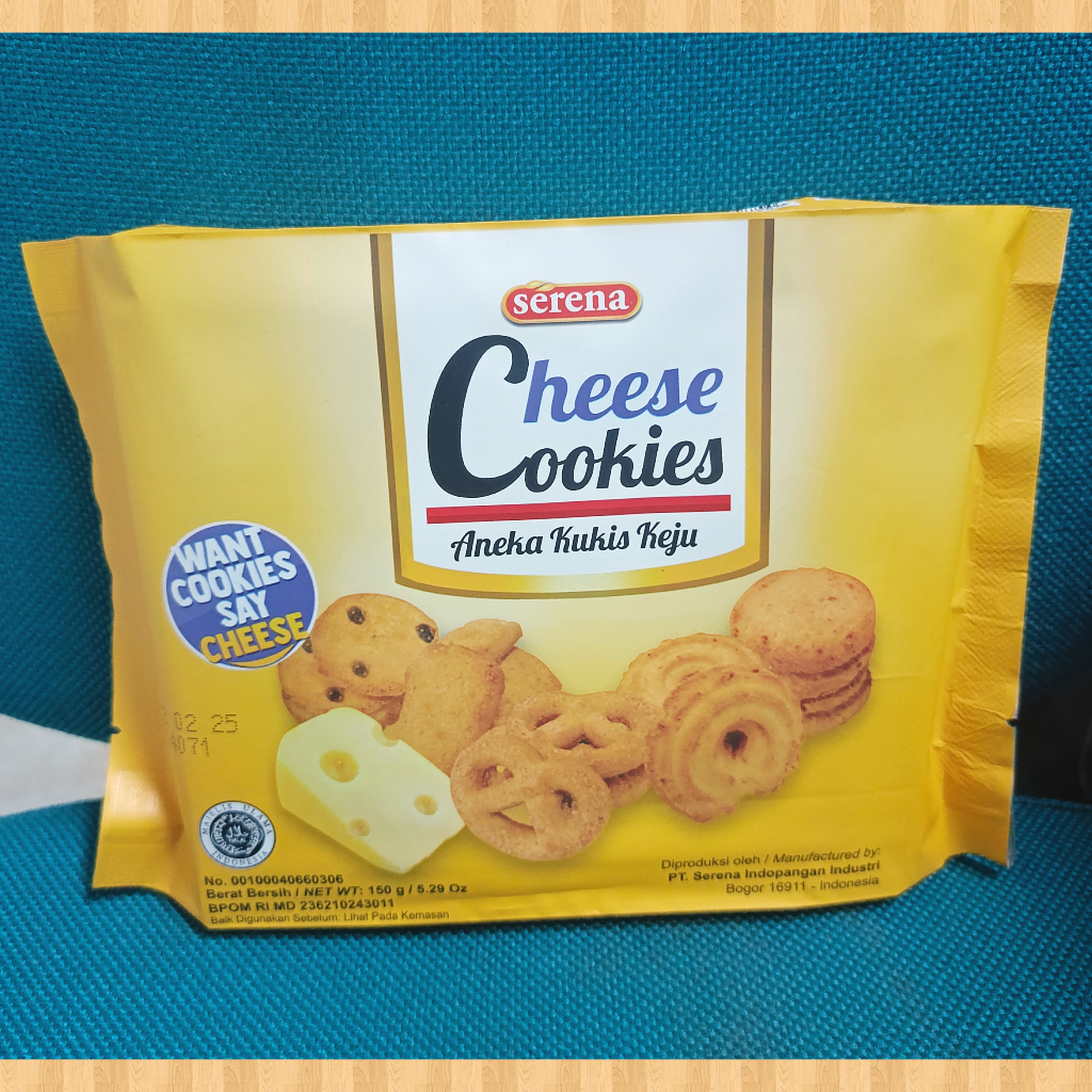 

SERENA CHEESE COOKIES 150GR