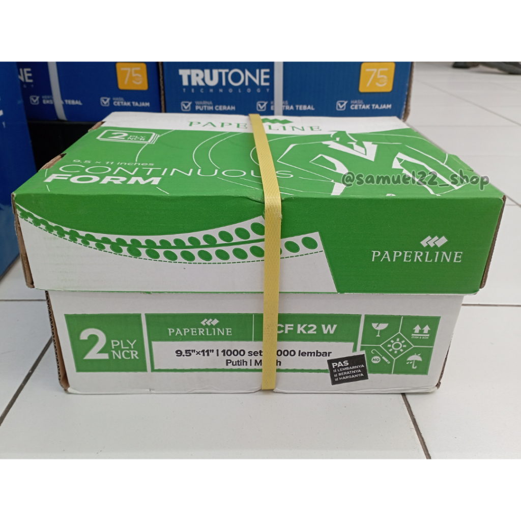 

Continuous Form 2 Ply PAPERLINE K2 Warna CF K2 W Kertas Komputer