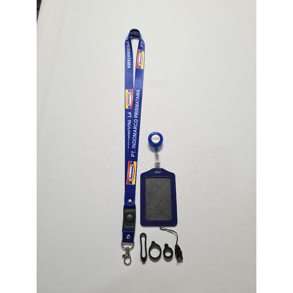 

Lanyard Motif INDOMARET Full Biru /Cetak Lanyard 2cm 2sisi Custom / Lanyard Printing Surabaya