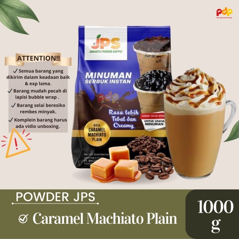 

JPS Powder Caramel Machiato PLAIN 1kg / bubuk kopi