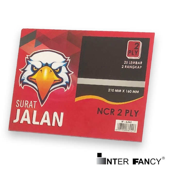 

Buku Surat Jalan NCR 2 Ply Interfancy 1/2 Folio