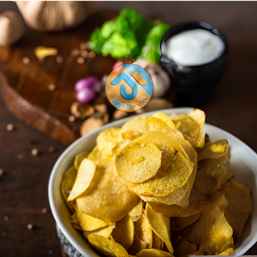 

Keripik Talas Original Gurih Renyah Asin Premium 1kg