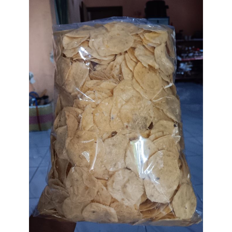 

Krupuk opak singkong kecil mentah 500gr enak dan gurih