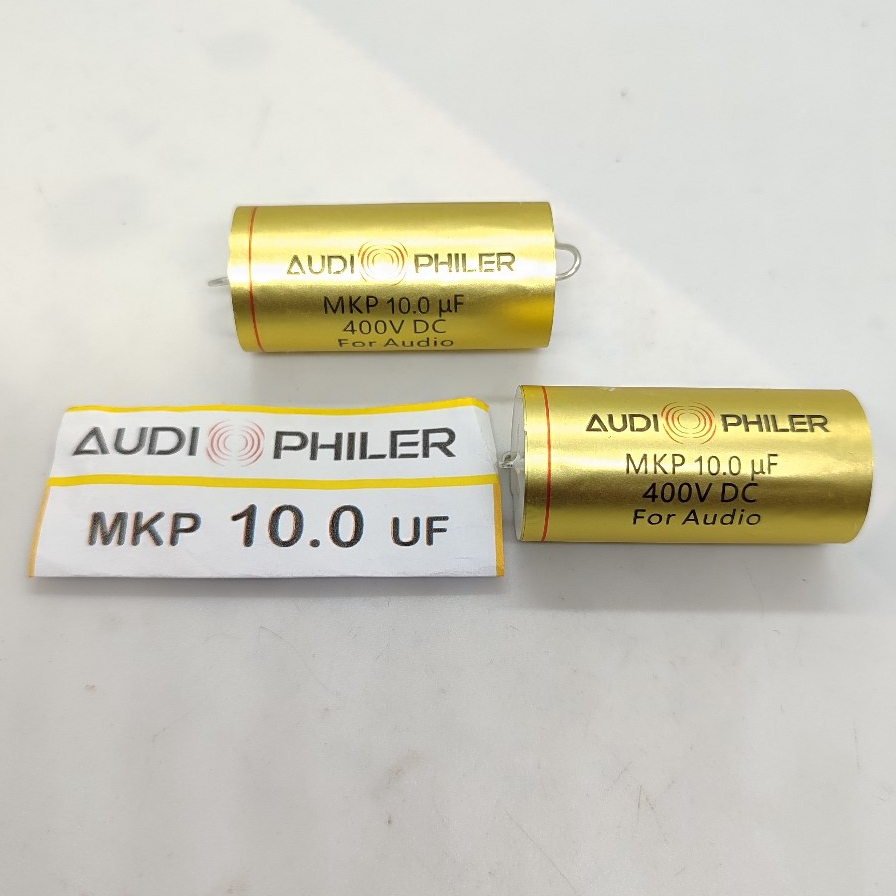 KAPASITOR AUDIOPHILER 10UF 400V AUDIOPHILER BULAT GOLD ORIGINAL