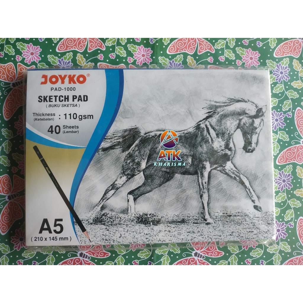 

Buku Sketsa JOYKO A5 40sheet 110gsm Sketch Pad Gambar Lukisan