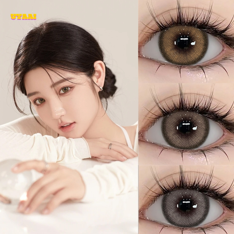 UYAAI SOFTLENS Classic Lensa Kontak Warna Diameter 14MM use 6 Months Minus (0-6.00)