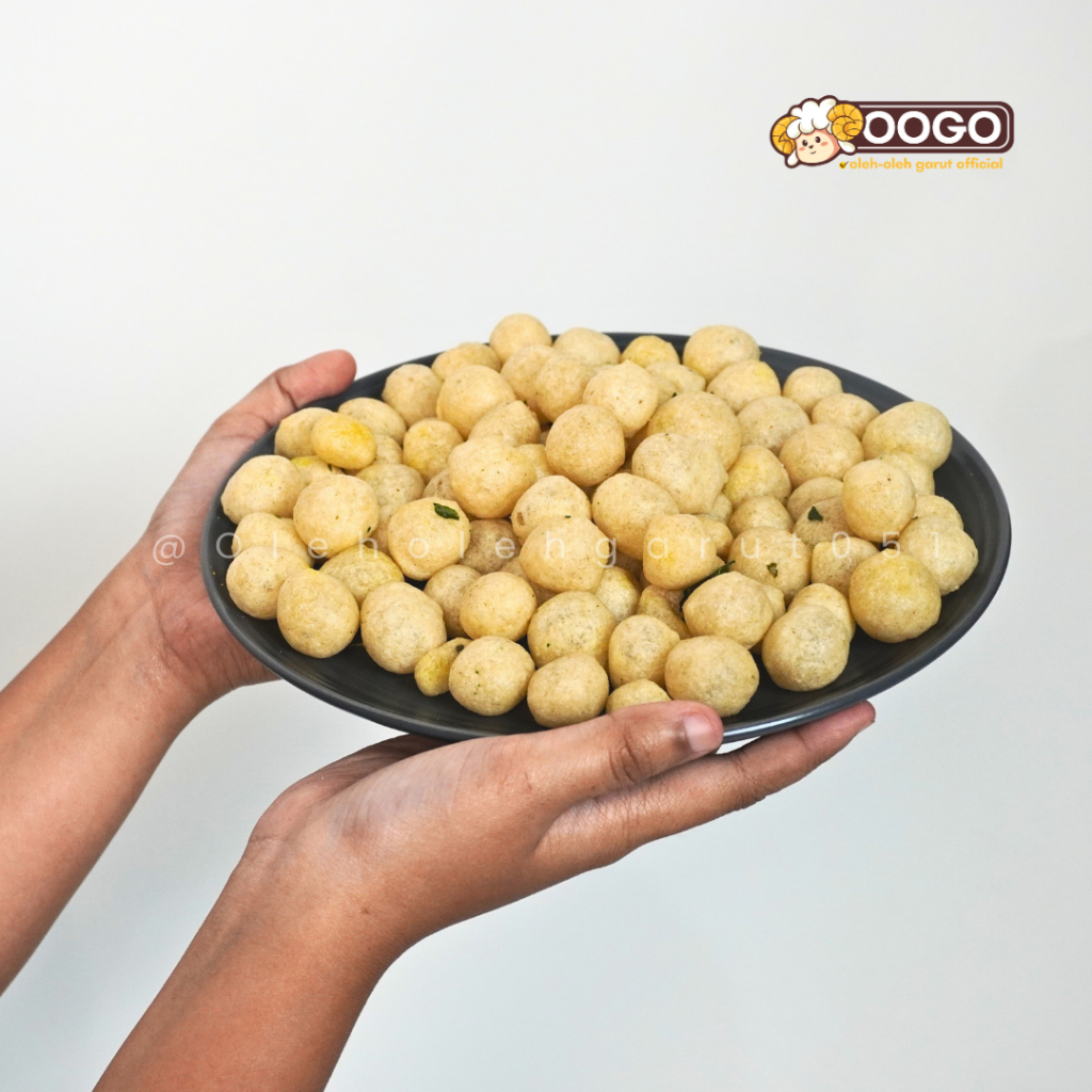 

OOGO Endog Lewo 250g 500g 1kg Emplod Lewo Original Khas Garut Camilan Gurih Asin Kiloan