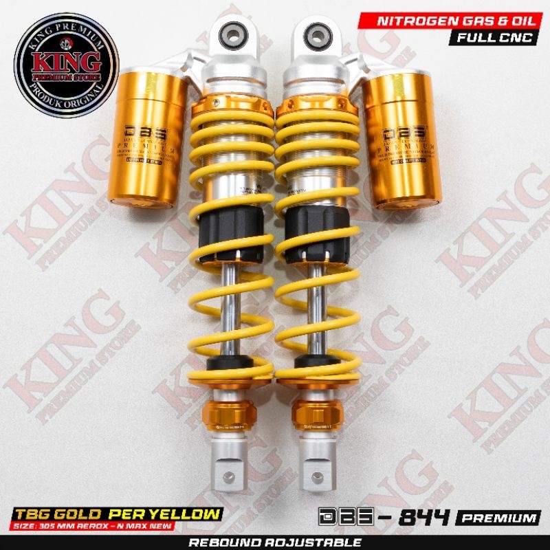 Shock AEROX NMAX  DBS Premium  844 Tabung dan Klik Fungsi