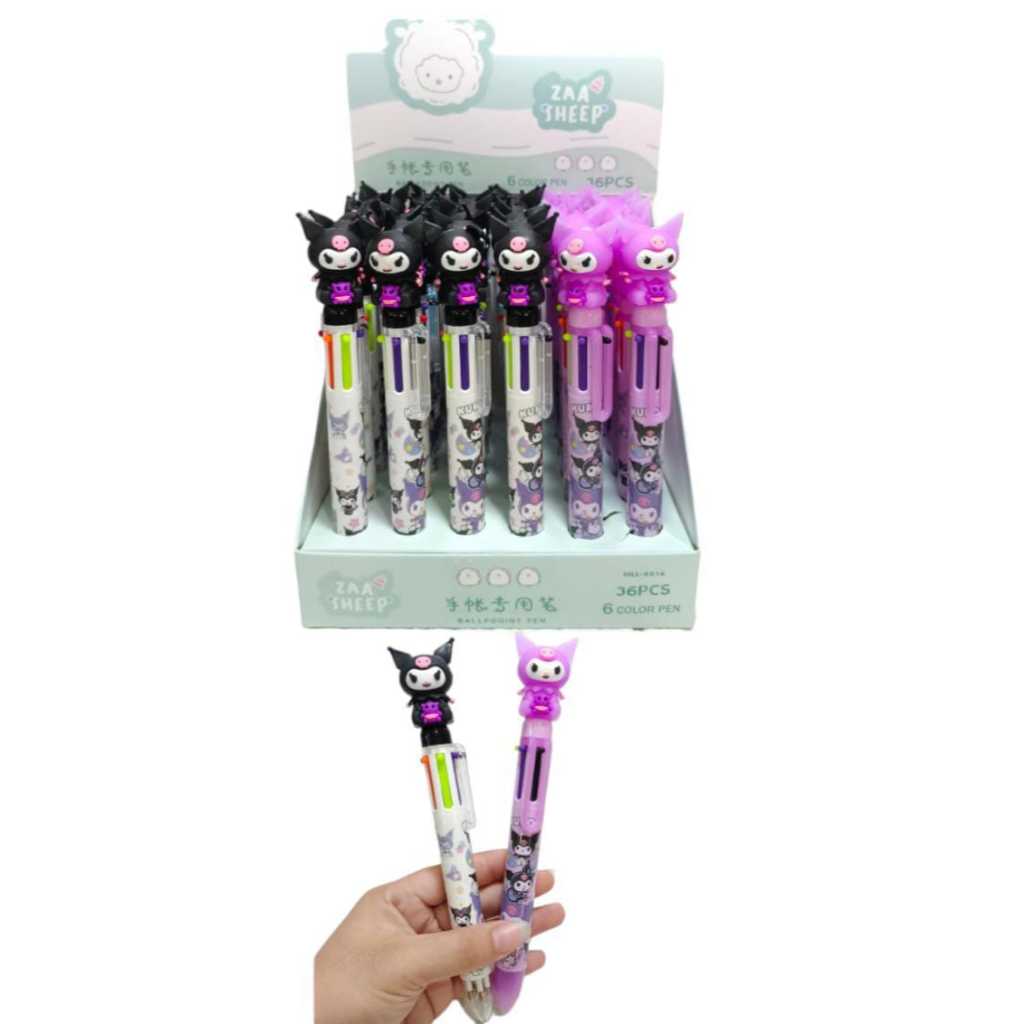 

ASEMKAJKT - PULPEN WARNA KUROMI / PULPEN KARAKTER WARNA - WARNI KARAKTER KUROMI