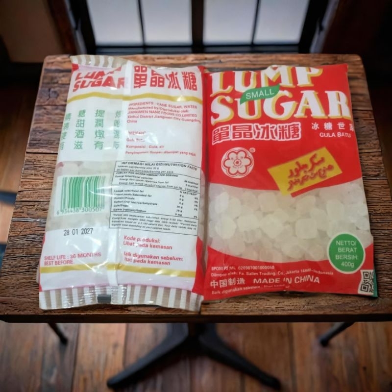 

Lump sugar gula batu china 400g