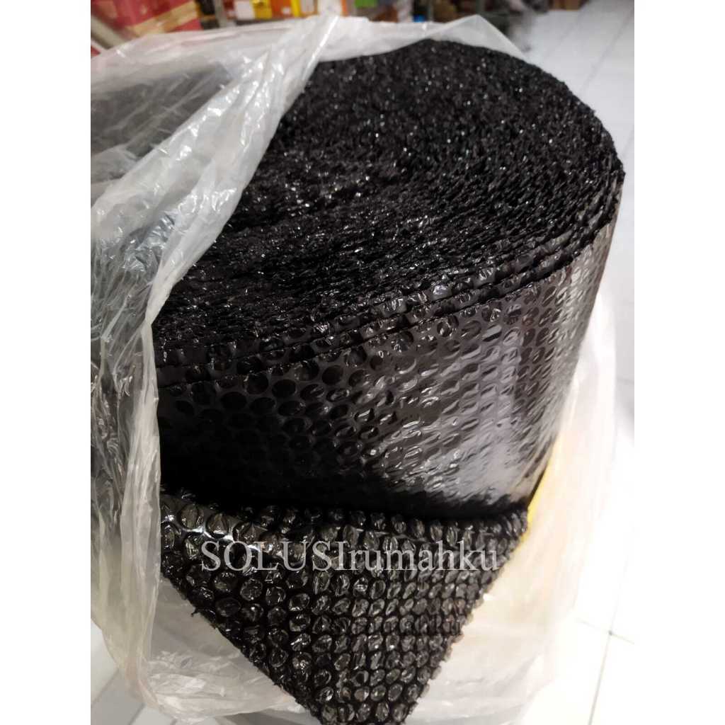 

INSTANT! Per Roll Bubble Wrap HITAM lebar 125 cm x 50 meter / Plastik Packing