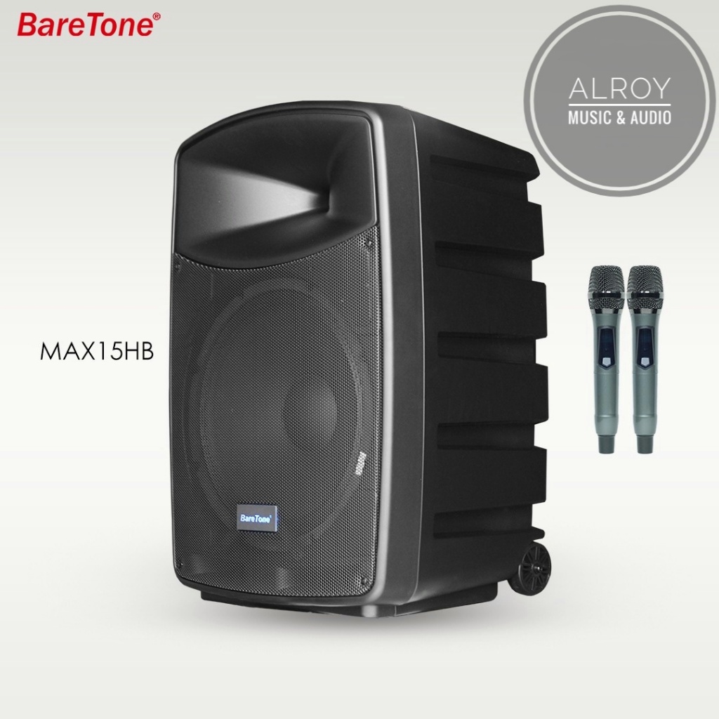 Speaker Portable Baretone 15" MAX15HB / MAX 15HB / MAX15 HB / HB15
