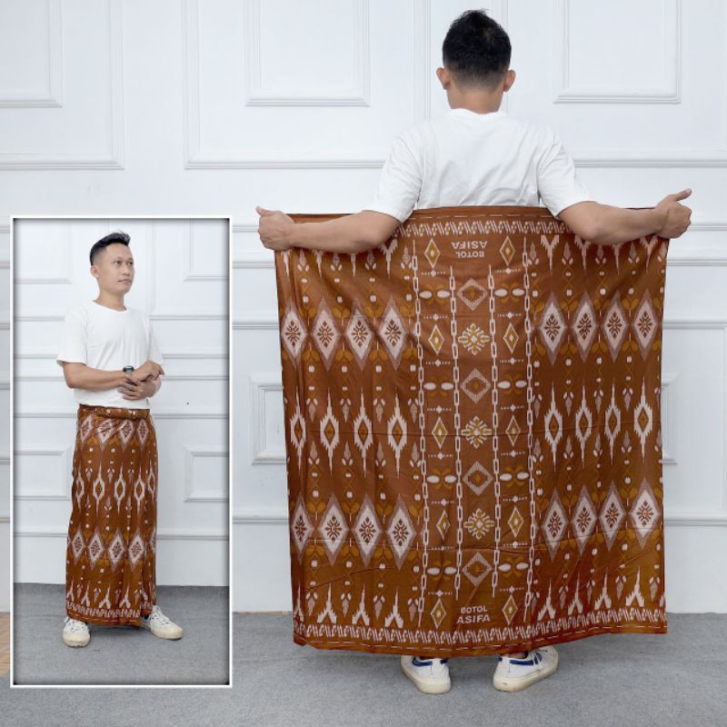 sarung Goyor Printing kualitas Ekspor ukuran Dewasa/Sarung Goyor cap Botol Asifa kualitas ekspor/Sar