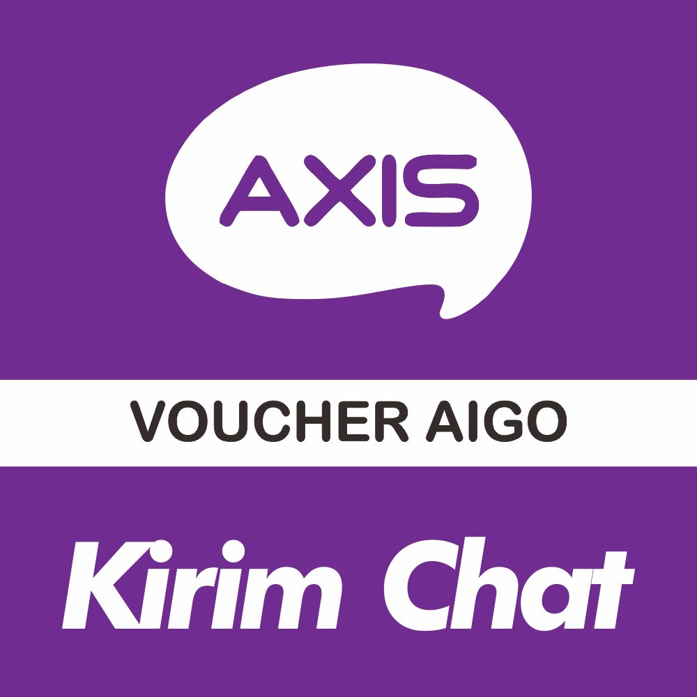 VOUCHER ISI ULANG KUOTA AXIS BRONET AWSOME AIGO (KIRIM KODE VIA CHAT)