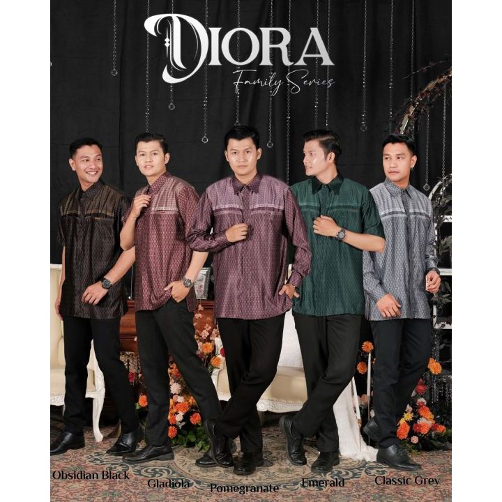 KOKO ADEN DIORA EMERALD LENGAN PANJANG DAN PENDEK#