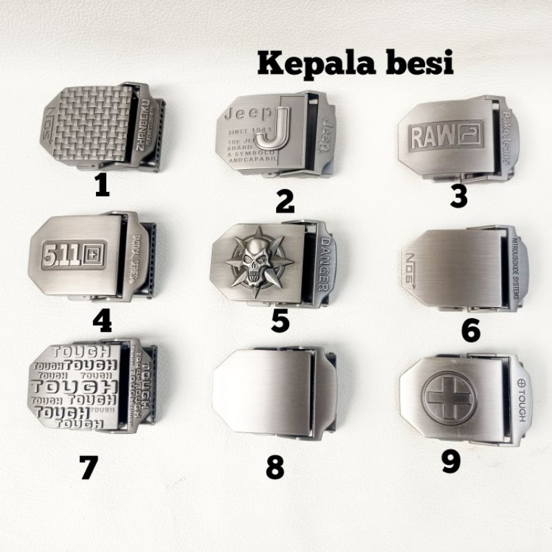 KEPALA IKAT PINGGANG BESI