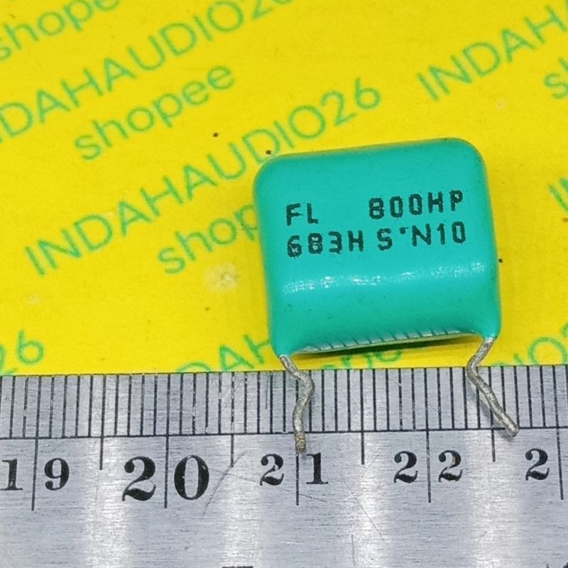 bekas 683 800v 15mm milar 683 800 v mylar kapasitor 68n 68nf bukan 400v