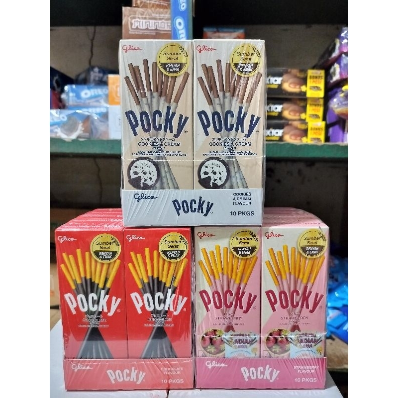 

Pocky ( 1 Pak isi 10 kotak )