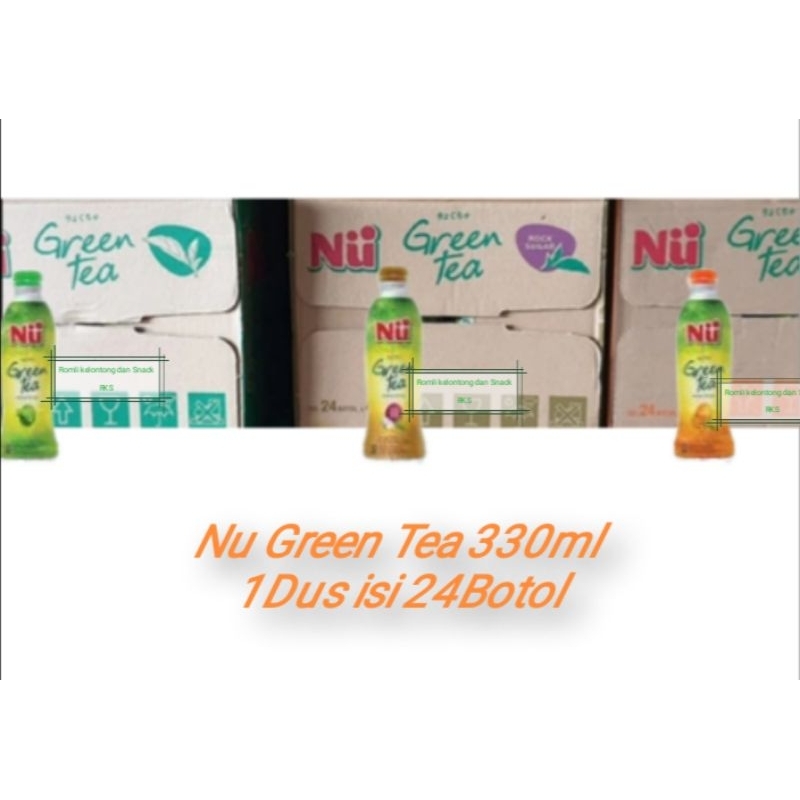 

Nu Green Tea Original Honey Jasmine 330ml 1Dus / Karton isi 24 Botol