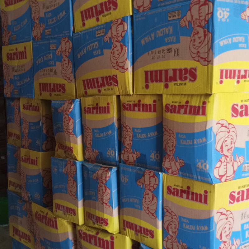 

Sarimi kaldu ayam 1 dus isi 40pcs