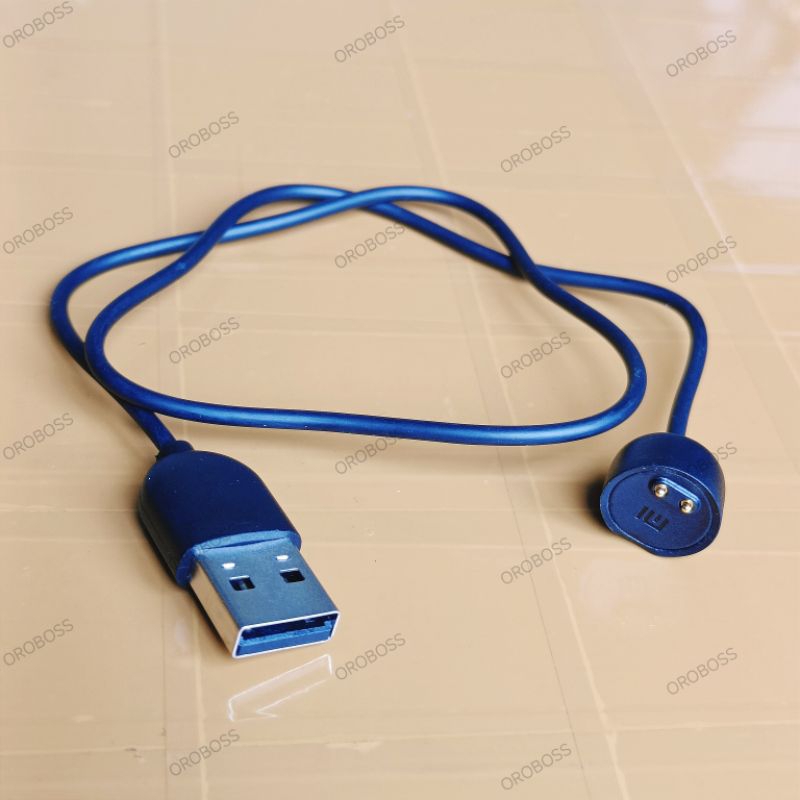 Kabel Casan Mi Band 5 Cable Charging Mi Band 6 Kabel Cas Mi Band 7 Original Magnetic Panjang 50cm